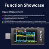 KWS-X1 DC 3.3-36V Type-C Tester HD IPS Display Type C Voltage and Current Meter Detection Meter Fast Charging Trigger Meter