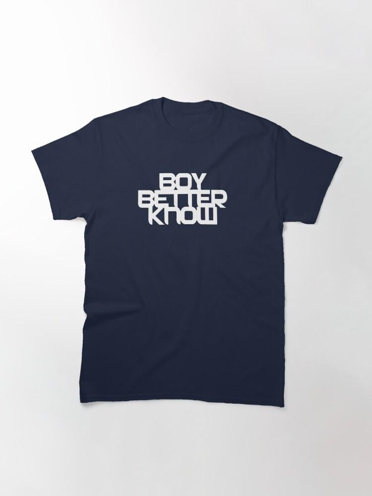 Pet Shop Boys Boy Better Know Classic T-Shirt