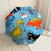 1PC Dinosaur Roar Umbrella-8-Rib Reinforced, Automatic Open, Lightweight & Durable, Fashion Accessory for Outdoor-L0386