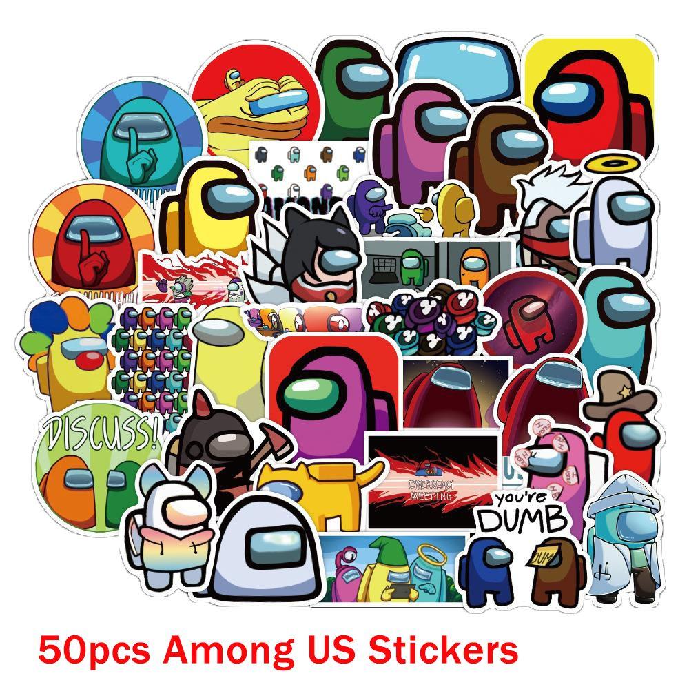 Stickers Game 50pcs Waterproof Pvc Luggage Laptop Mug Bikes Diy Decals