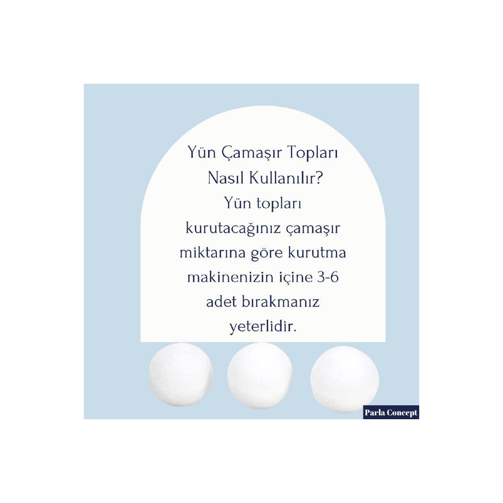 Набор шариков для сушки шерсти и ароматизаторов для стирки — для сушилки — 3 шарика и 2 ароматизатора — Xl