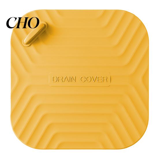 Anti-odor Floor Drain Cover Shower Tub Stopper, Waterproof Silicone with Kitchen Sink Handle, Universal Size Debris Catcher for Kitchen, Bathroom and