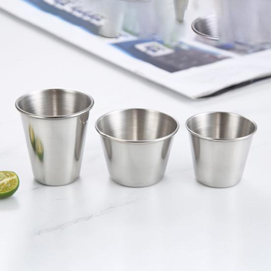 Модная высокая прочность, устойчивость к коррозии, длительный срок службы, маленькая чашка для соуса, тарелка для приправы, тарелка для закуски, чашка для домашнего соуса