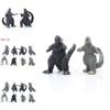 Eight Piece Godzilla Kong Kim Battle Dinosaur Pvc Action Figure Collection For Kids And Decor