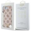Guess Peony Script Logo MagSafe Case for iPhone 16e / 17e Brown