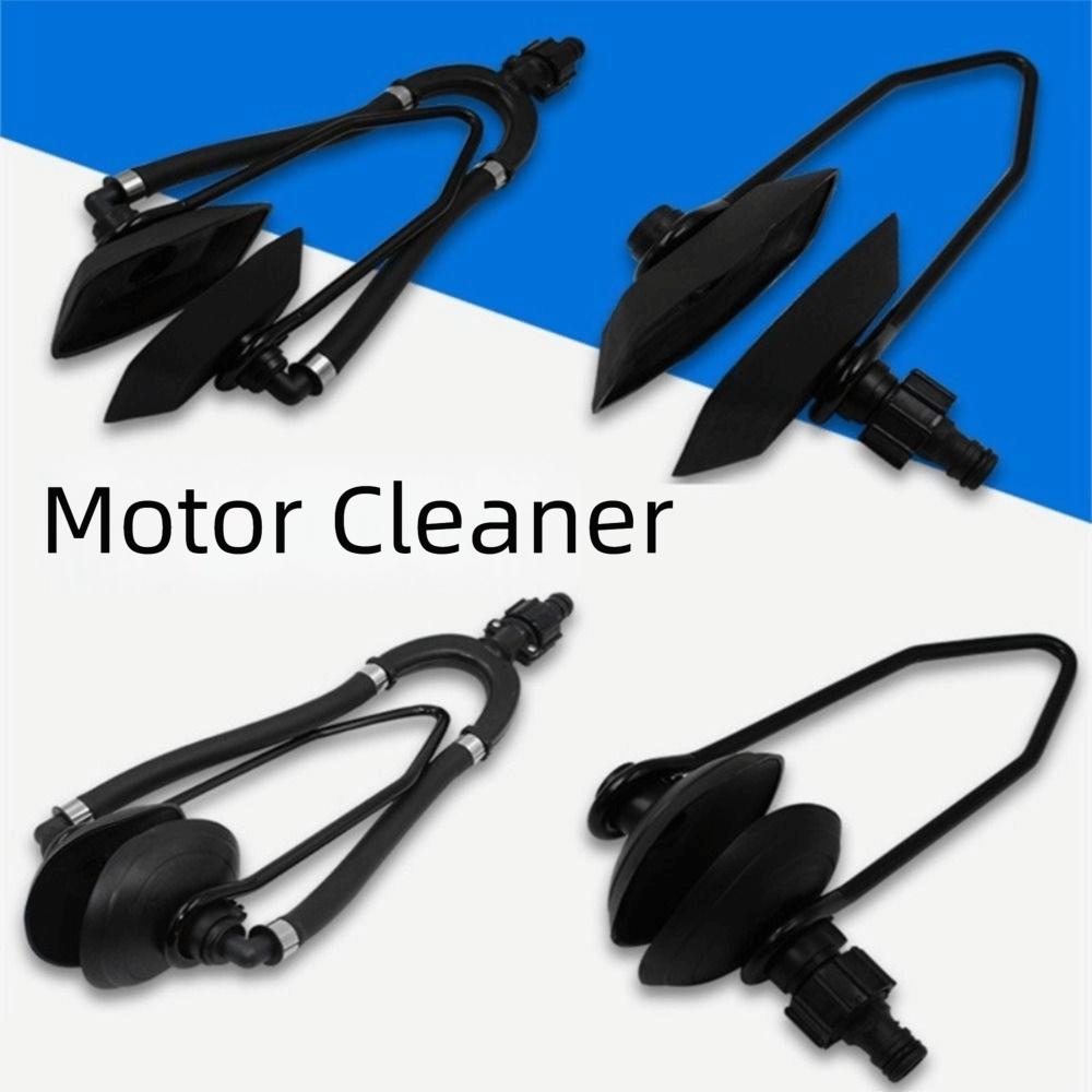 Round Ear Cups Engine Flusher Dual Water Feed Boat Ear Muff Dual Feed Flusher  Outboard Motors