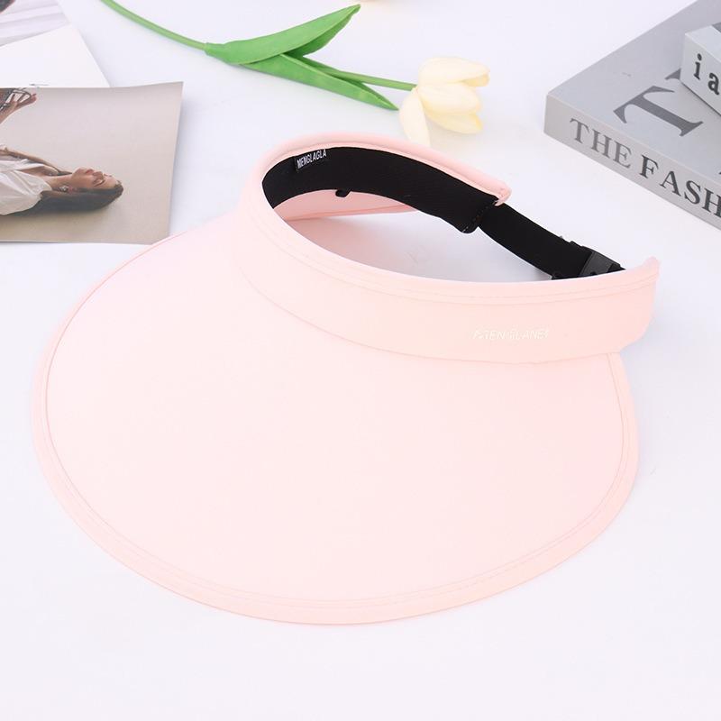 New Empty Top Hat Women's Sunscreen Hat Outdoor Sun Hat Women's Summer Empty Top Big Brim Big Brim Design