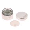Косметическая баночка 5-50 г для крема для лица, стеклянная бутылочка, серебряная баночка для крема, косметический контейнер, пустая баночка для клея для ногтей, дорожный контейнер для макияжа