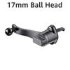 17mm Ball Head Car Air Outlets Clip Bracket Phone Mount Universal Car Air Vent Phone Holder Base