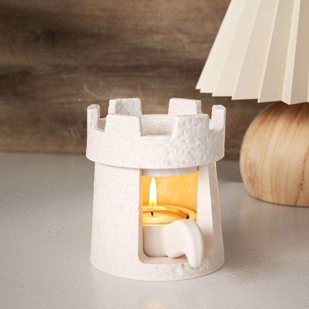 Силиконовый замок подсвечник форма орнамент гипсовые формы силиконовая текстура подходит для изготовления подсвечник орнамент