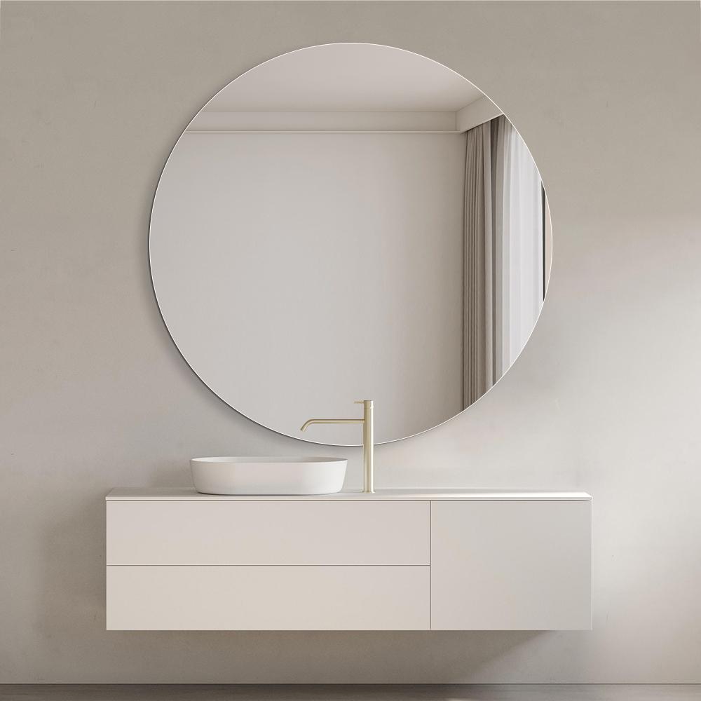Luna round bathroom mirror 80 CM