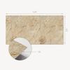 Self-adhesive patterned vinyl decor for the bedroom 120x60 cm natural stone pattern