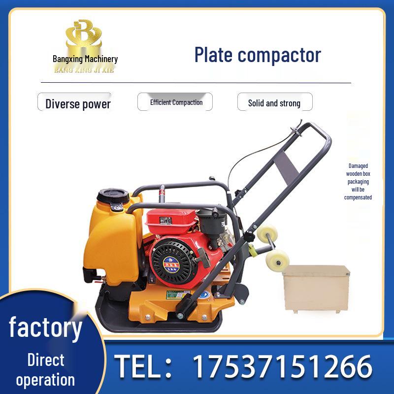 Export Quality Asphalt Pavement Base Gas/Diesel Plate Compactor