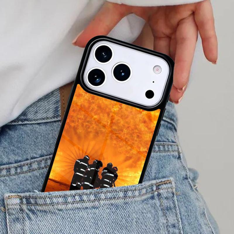 Firefighter Fire Fireman soft Phone Case for iPhone 16e 15 14 13 12 17 Pro Max Plus Air 17pro Cover Coque
