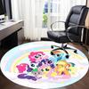 1 шт. Круглый ковер My Little Pony для офиса, под офисные стулья, спальни, гостиной, домашний декор  a1022163