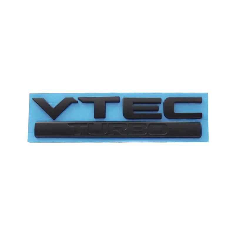 3D Премиум VTEC TURBO автомобиль Капот Крыло багажник Задний капот табличка наклейка эмблема значок наклейка