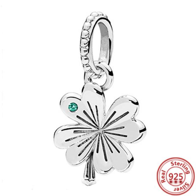 925 Silver Animal Character Love Series Clip Beads Pendant Fit Original  Charm Accessories Bracelet for Women DIY Jewelry