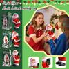 Electric Santa Musical Toy,Dancing Santa With Shaking Belly And Feet,Santa Doll Ornaments Shaking Head Foot Singing Dancing Toy,Battery Operated,Xm