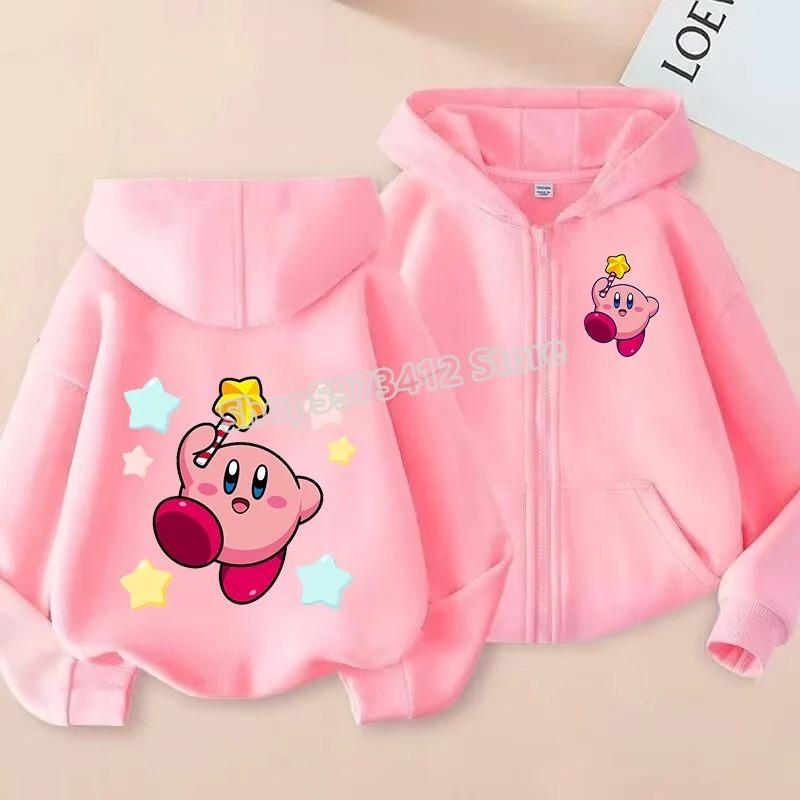 Child Clothing Personalized Fashion Cute Zipper Coat Girl Autumn Jacket Kid Clothes Cartoon with Hooded Sweatshirt