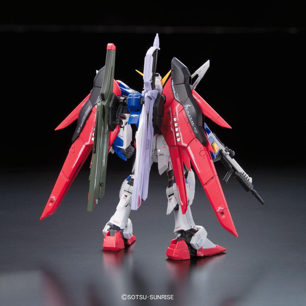 BANDAI SPIRITS RG Mobile Suit Gundam SEED DESTINY Destiny Gundam масштабная пластиковая модель ZGMF-X42S 1/144 с цветовой кодировкой