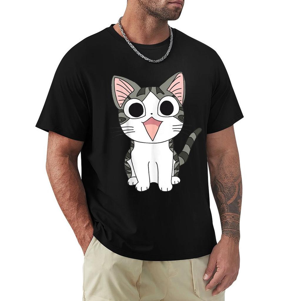 Chi's Sweet Home Anime, Chis Sweet Home, Chi, Kitten T-Shirt Oversizeds Cute Tops Customs Shirts Graphic Tee Mens Clothes