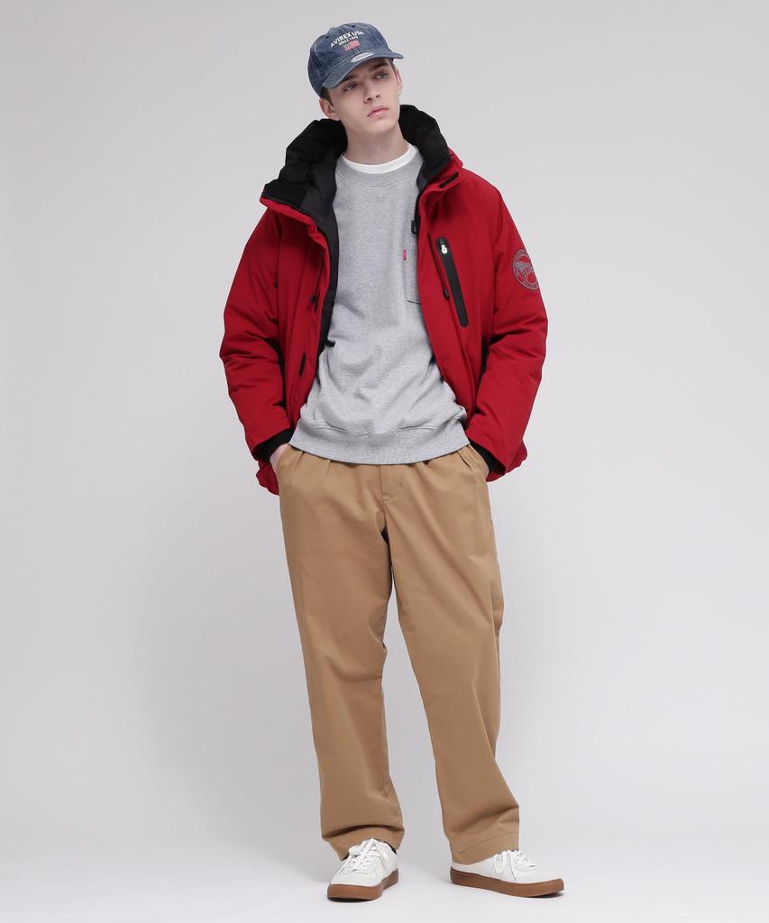 Ограниченная серия ПУХОВИК MILITARY FUNCTION 2 Пуховик Military Function 2 XL 104 Темно-красный [Avirex] WEB&DEPOT Мужской 783-4953001