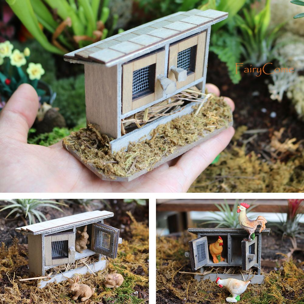 Miniature Animals Figures Resin Fairy Garden Mini Farm Jungle Animal Figurines Tiny Miniatures Items Set Collection Accessories