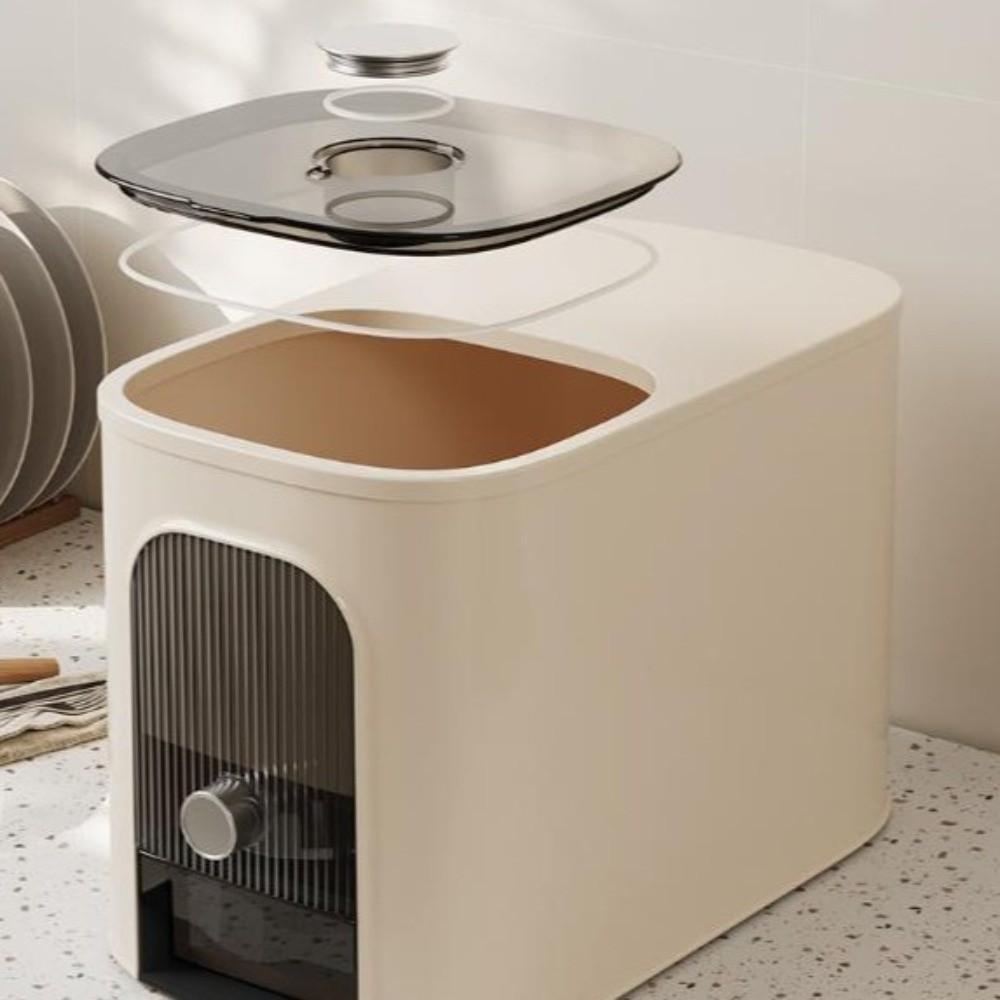 Grains Rice Tank Rice Dispenser Flour Bucket Rice Sealed Jar Kitchen Rice Storage Box  Oatmeal