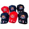 Red Bull Бейсболка F1 Verstappen #1 - Унисекс, Вышитая, Спортивная, Для защиты от солнца