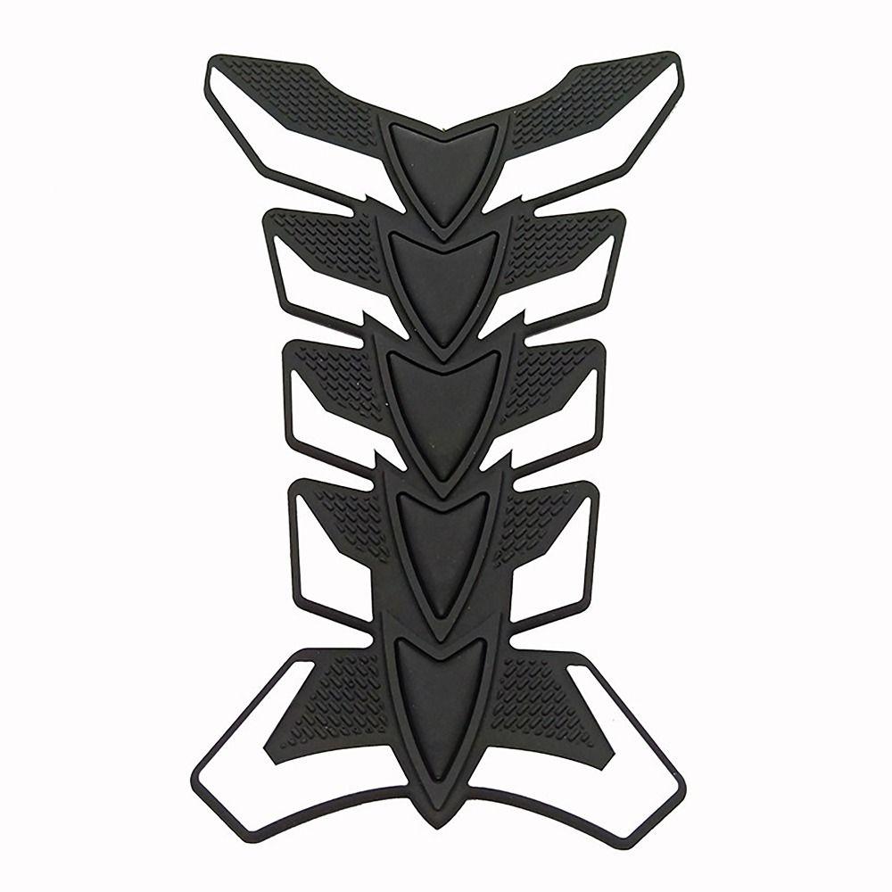 3D Наклейки для защиты от царапин в форме рыбьей кости, накладка на бак для газа, топлива и масла, наклейка на бак мотоцикла, универсальная