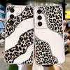 Минималистичный чехол с леопардовым принтом для телефона Samsung Galaxy A57 A54 A15 A34 A35 A55 A56 A25 A51 A36 A37 A52 A14 A16 A52 A17 A26 A24