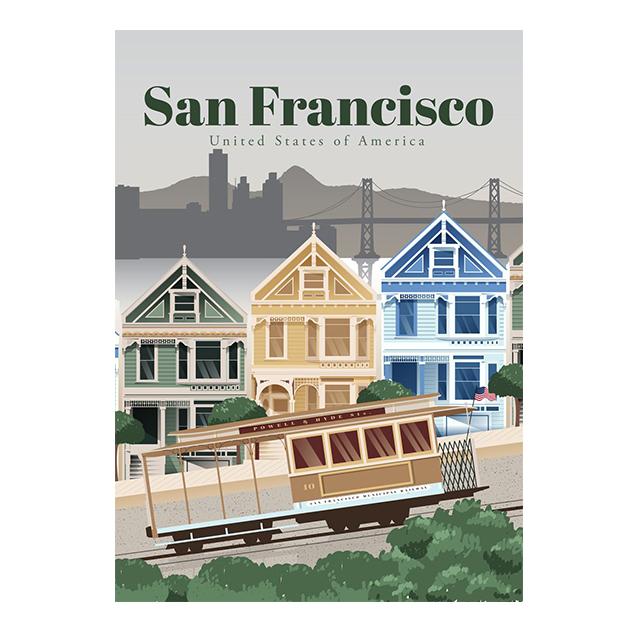 Urban Tourism Architecture Poster Wall Art Oil Painting Printmaking Modern Urban Architecture Landscape Painting Living Room