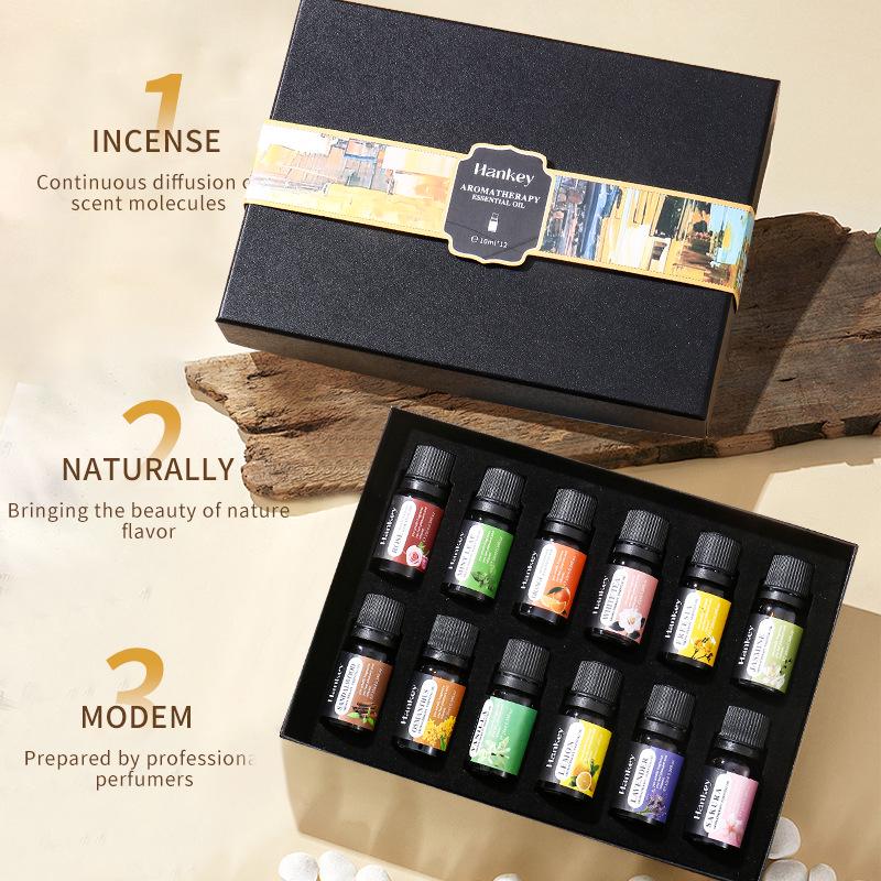 Unisex Aromatherapy Essential Oil Gift Set