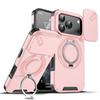 Новый Роскошный Чехол-Подставка с Кольцом 360° и Магнитом для iPhone 17 Air 17 Pro Max Ударопрочный Слайдер Защита Камеры