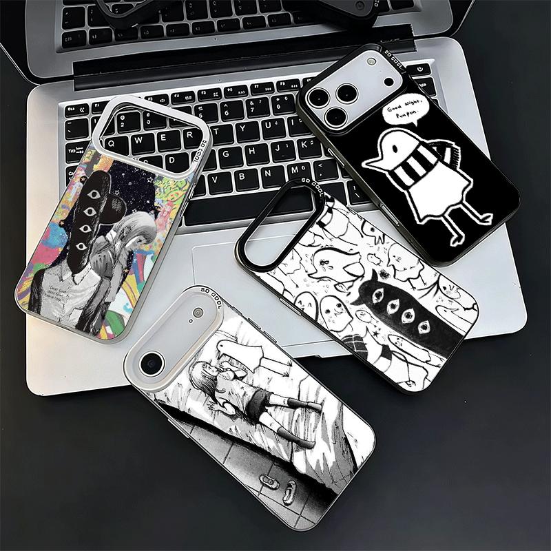 Ударoпрочный чехол для телефона Oyasumi Punpun Anime для iPhone 17 Air 16 16E 15 Pro Max 14 Plus 13 Mini 12 Задняя крышка Противоударные Fundas