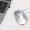 W12 USB 2.4G Wireless Silent Computer Mouse Ergonomic Design Silver