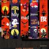 Halloween Pumpkin Hanging Cloth for Outdoor and Shop Decor