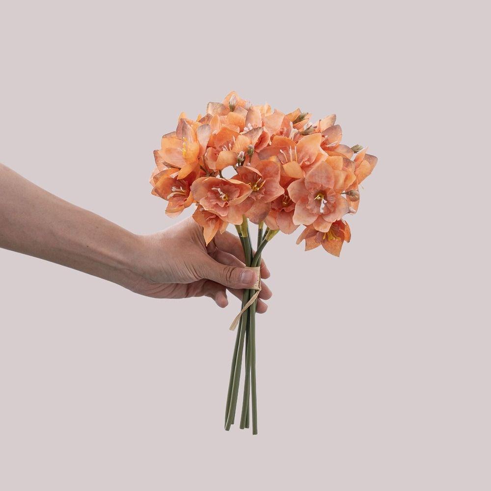 Роскошный шелковый цветок нарцисса Элегантный искусственный цветок Искусственный букет нарциссов Декор для сада на открытом воздухе