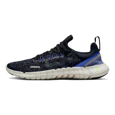 Мужские кроссовки Free Run 5.0 Next Nature черные Hyper Royal громово-синие разноцветные DZ4848-001