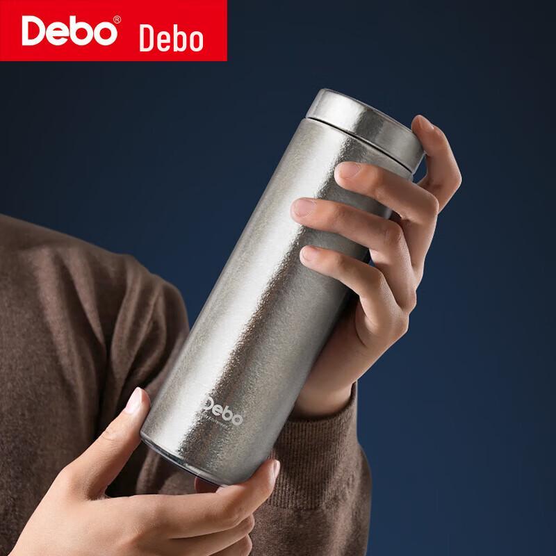 Термокружка Debo TESSA DEP-942, Чистый Титан, 260 мл