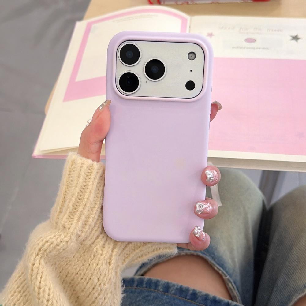 Matte Liquid Silicone Solid Color Phone Case for For Iphone 17 16 1 Pro Max 13 14 17Pro Ultra Slim Soft Shockproof Cover