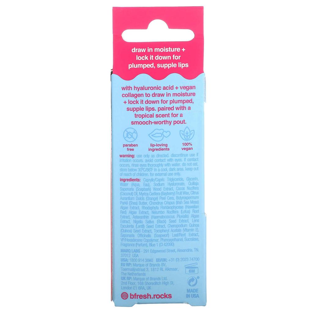 B.Fresh, Сыворотка для увеличения объема губ, I Like Pina Colada, 15 мл(0,5 жидких унций)