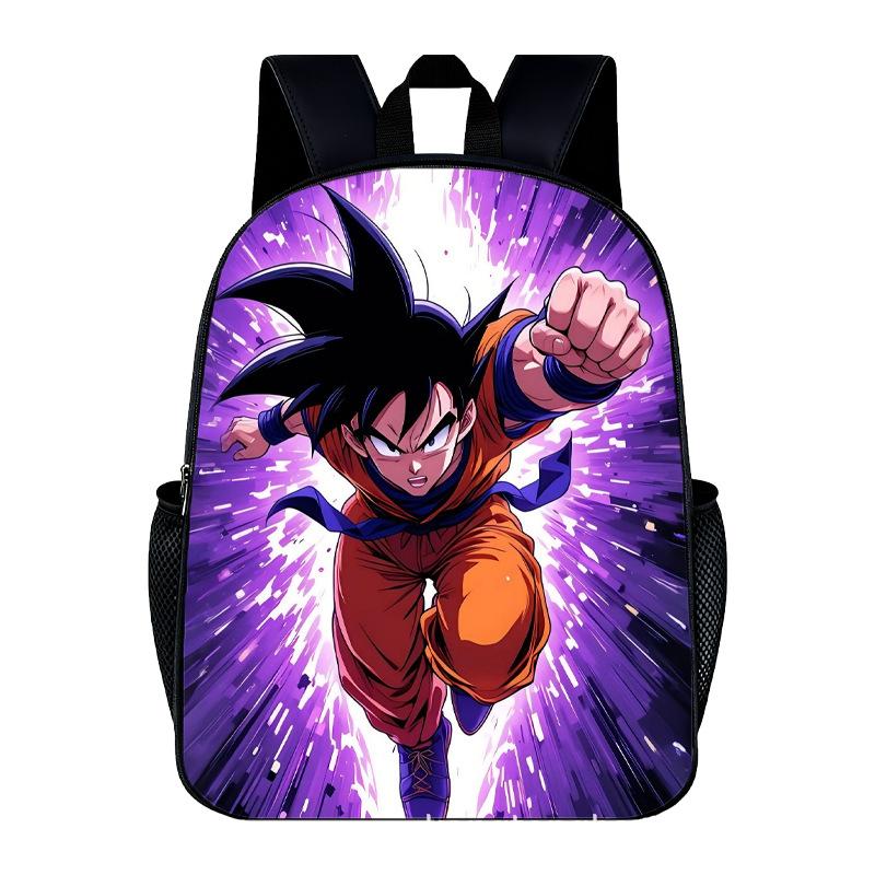 DragonBall Backpack Son Goku Goten Vegeta IV Cartoon Character Print Schoolbag Lightweight Large Capacity Student Backpack Gifts