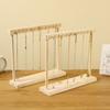 Exquisite Wood Necklace Stand Portable Jewelry Jewelry Holder Necklace Hanging Rack  Store