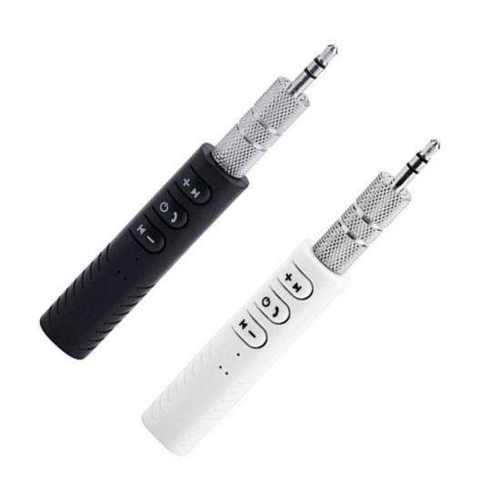 Адаптер аудиоприемника AUX 3,5 мм, совместимый с Bluetooth, для ПК, ноутбука, автомобильной колонки, наушников