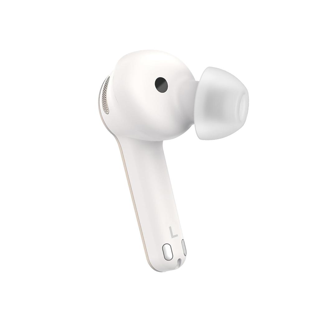 Single left ear Bluetooth wireless white