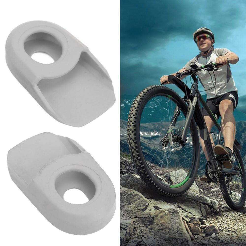 2PCS Anti-Friction Bicycle Crank Protector Soft Bike Crank Boot  For Mountain Bike,Road Bike