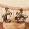 One Bronze Horse Desktop Ornament Living Room Coffee Table Metal Craft Home Decoration Horse Statue
