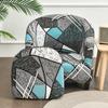 Stretch Club Chair Slipcover 2 Piece Printed Tub Chair Slipcover Stretch Armchair Cover Single Sofa Cover Furniture Protector