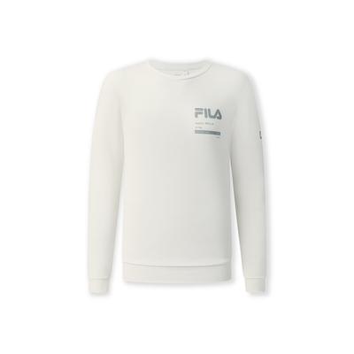 Fila Фитнес Повседневный Стильный Удобный Свитшот Пуловер Мужской свитшот Белый A51M541203FIV